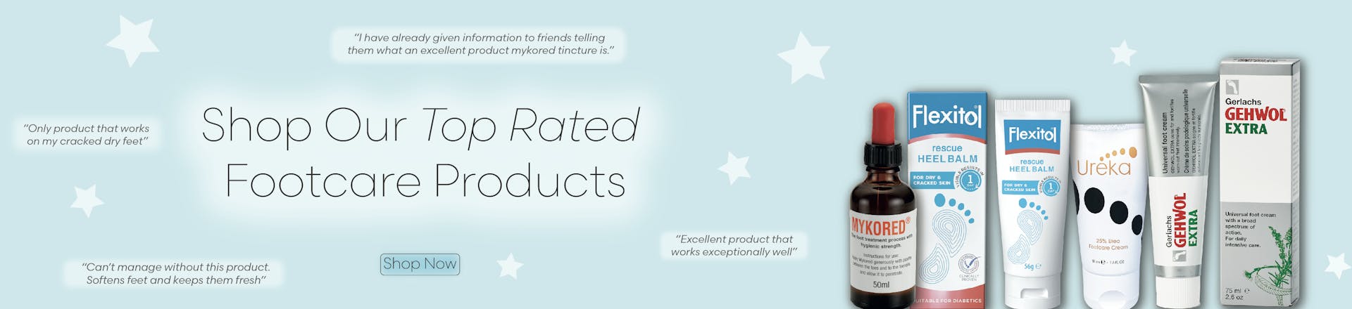 Top rated products