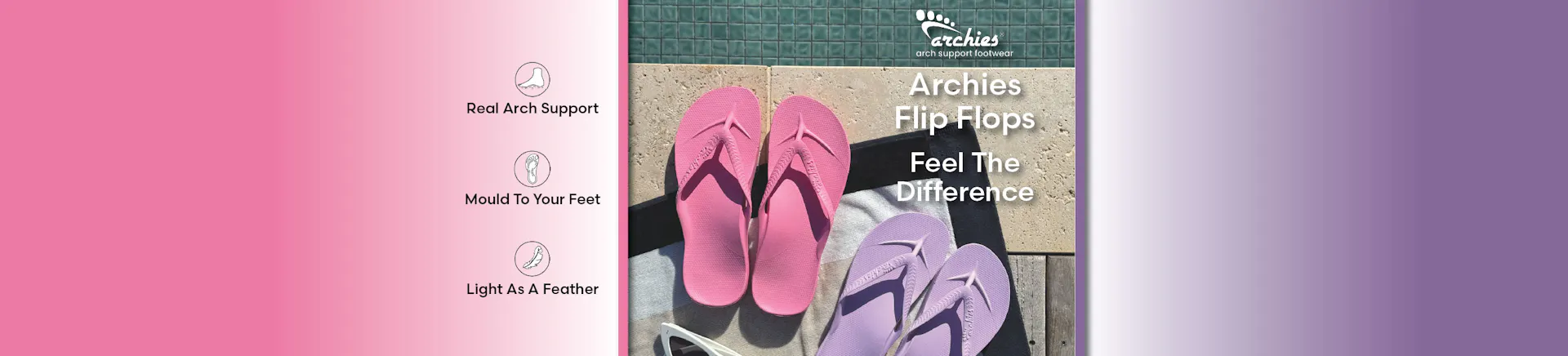 Archies Flip Flops Feel The Difference