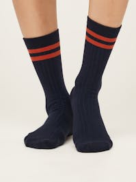 Thought Rugby Stripe Socks UK 4-7