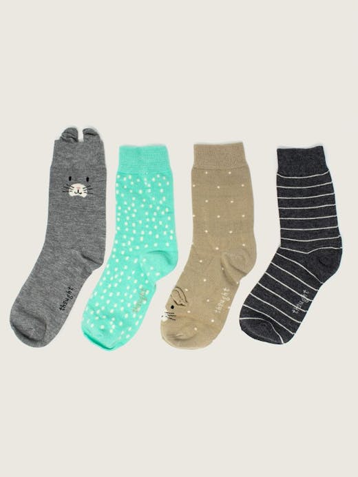 Thought Spring Bunny Kids Socks Gift Box