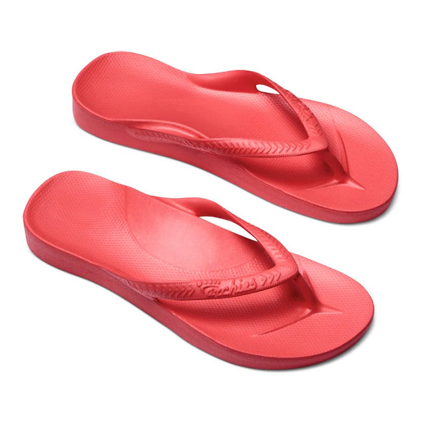 Archies arch support flip flops online