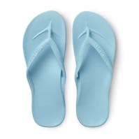 Archie's Footwear Sky Blue Arch Support Flip Flops