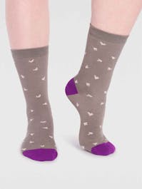 Thought Wren Bamboo Bird Socks UK 4-7