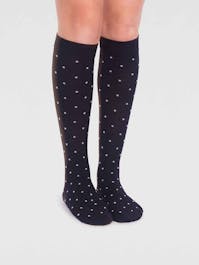 Thought Essential Recycled Nylon Flight Compression Socks UK 4-7