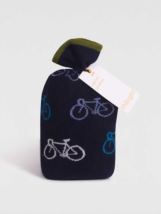 Thought Idris Bike Bamboo Socks in a Bag UK 7-11