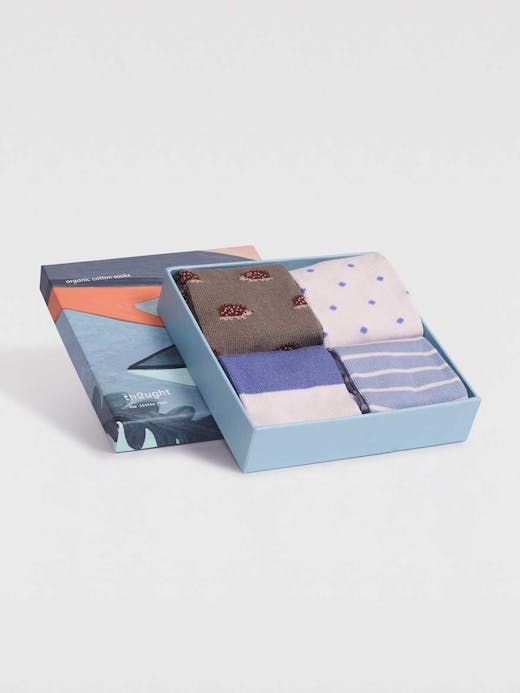 Thought Kids Ray Hedgehog Bamboo Sock Gift Box
