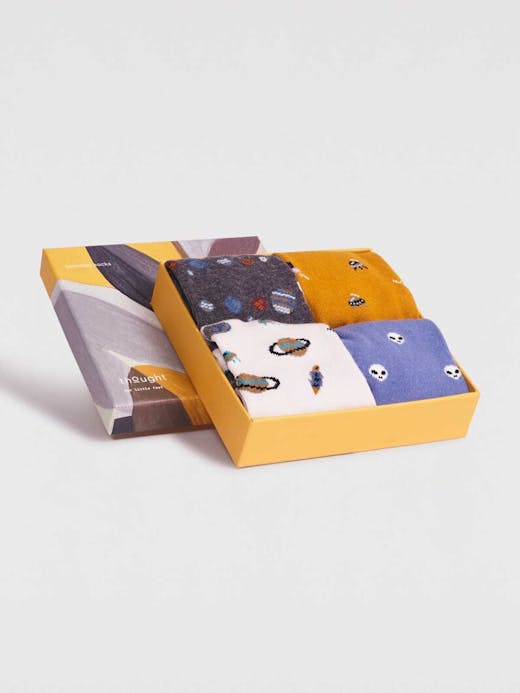 Thought Kids Zephyr Space Bamboo Sock Gift Box