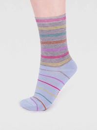 Thought Women's Lauryn Bamboo Stripe Socks UK 4-7