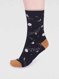 Thought Women's Mona Bamboo Moon Socks UK 4-7