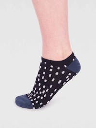 Thought Women's Serena Bamboo Spot Trainer Socks UK 4-7