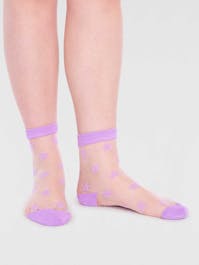 Thought Women's Astra Bamboo Star Mesh Socks UK 4-7