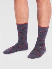 Thought Men's Marquis Bamboo Bike Socks UK 7-11