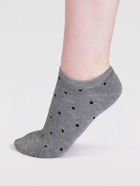 Thought Women's Dottie Bamboo Spotty Trainer Socks 4-7