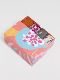Thought Women's Fabiana Bamboo Floral Sock Box 7-11