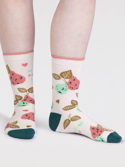 Thought Women's Semira Bamboo Pear Sock In a Bag 4-7