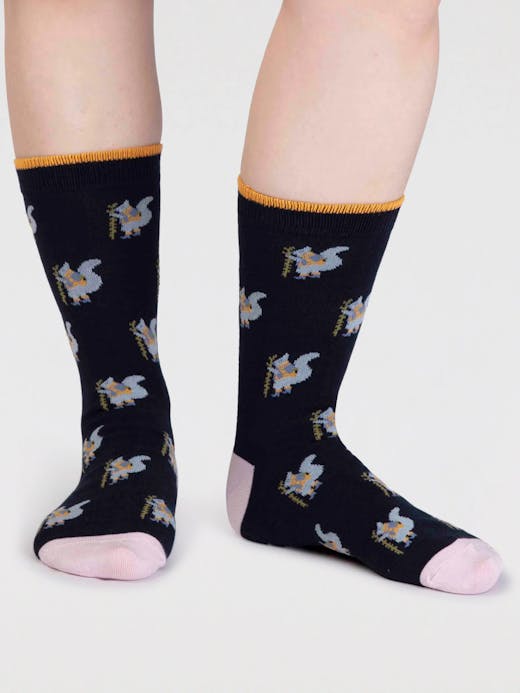 Thought Women's Imena Bamboo Animal Socks UK 4-7