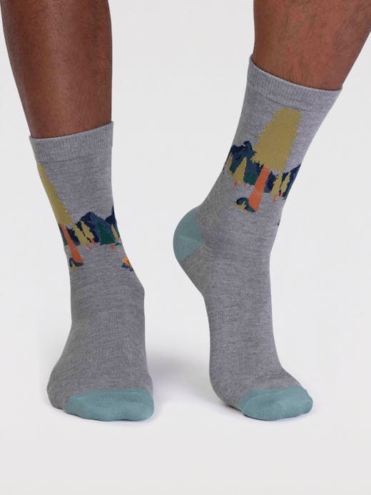 Thought Men's Micah Bamboo King Of The Grill Sock Box UK 7-11