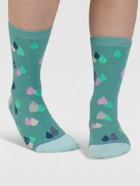 Thought Women's Oriane Weather Organic Cotton Socks UK 4-7