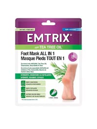 EMTRIX All in One Foot Mask with Tea Tree Oil