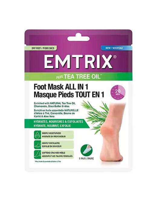 EMTRIX All in One Foot Mask with Tea Tree Oil