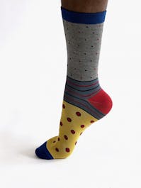 Thought Men's Conall Spot Bamboo Socks UK 7-11