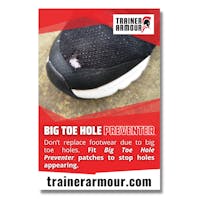 Trainer Armour Big Toe Hole Preventer