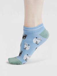 Thought Women's Celia Cat Trainer Socks UK 4-7