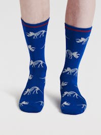 Thought Men's Delta Dinosaur Bamboo Socks UK 7-11