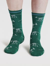 Thought Men's Delta Dinosaur Bamboo Socks UK 7-11