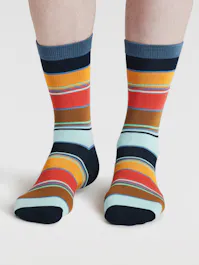 Thought Haiden Stripe Bamboo Socks UK 7-11