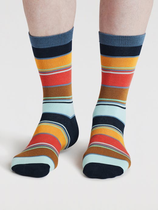 Thought Haiden Stripe Bamboo Socks UK 7-11