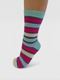 Thought Cleo Stripe Bamboo Socks UK 4-7