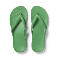 Archies Footwear Kelly Green Arch Support Flip Flops