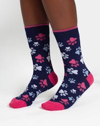 Thought Purrfect Bamboo 2 Socks in a Bag UK 4-7