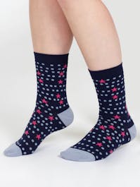 Thought Mixed Shape Bamboo Socks Star UK 4-7