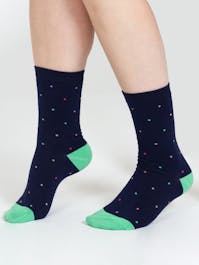 Thought Mixed Shape Bamboo Socks Star UK 4-7