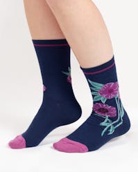 Thought Oversized Floral Bamboo Socks UK 4-7