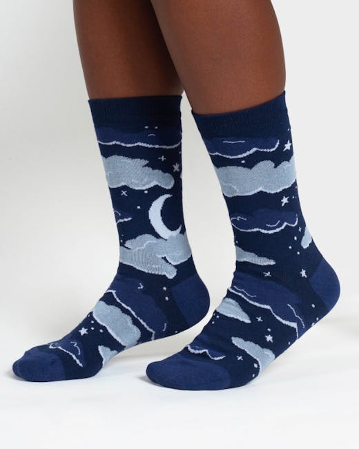 Thought Cloudy Night Bamboo Socks UK 4-7