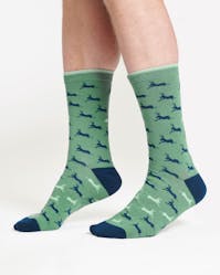 Thought Hare Bamboo Crew Socks UK 7-11