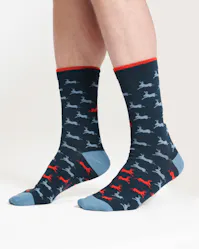 Thought Hare Bamboo Crew Socks UK 7-11