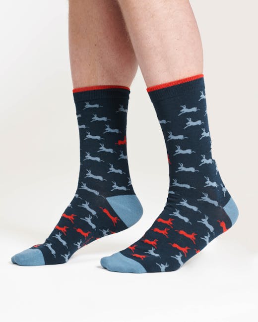 Thought Hare Bamboo Crew Socks UK 7-11