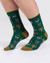 Thought Scooter Bamboo Crew Socks UK 7-11