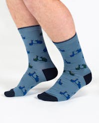 Thought Speedy Scooter Bamboo Crew SocksUK 7-11