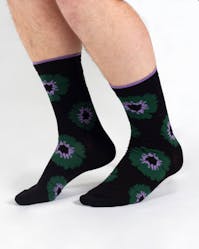 Thought Flower Power Bamboo Crew Socks UK 7-11