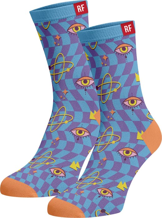 Red Fraktion Planets on Blue