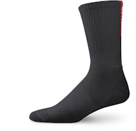 Red Fraktion Black Socks