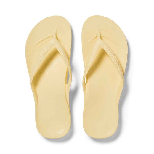 Archies Footwear Lemon Arch Support Flip Flops