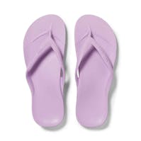 Archies Footwear Lilac Arch Support Flip Flops