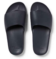 Archies Footwear Navy Arch Support Slides