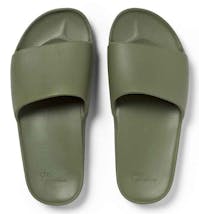 Archies Footwear Khaki Arch Support Slides